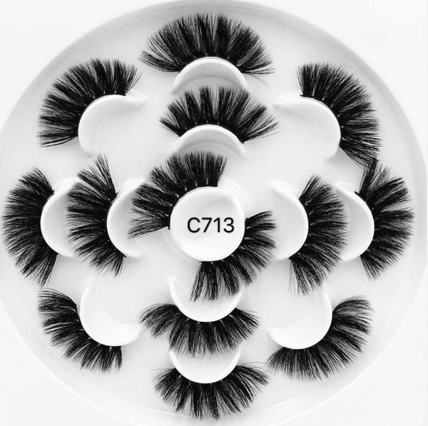 professional mink lashes 7 pairs set handmade reusable eyelash extensions natural long thick false eyelashes 9 models dhl free
professional mink lashes 7 pairs set handmade reusable eyelash extensions natural long thick false eyelashes 9 models dhl free