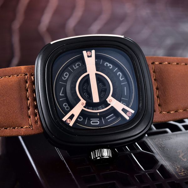 leather belt sevenfriday watches luxury business men's watches fashion brand designer watch male clock good gift watches wholesale, Slivery;brown
leather belt sevenfriday watches luxury business men's watches fashion brand designer watch male clock good gift watches wholesale, Slivery;brown