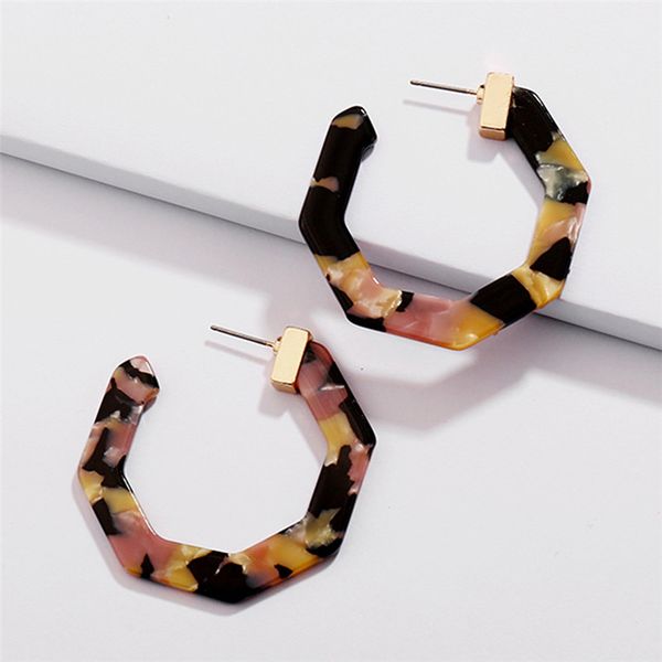 new gold plated acetate resin stud earrings for women fashion leopard acrylic geometric earring pendientes mix colors, Golden;silver
new gold plated acetate resin stud earrings for women fashion leopard acrylic geometric earring pendientes mix colors, Golden;silver