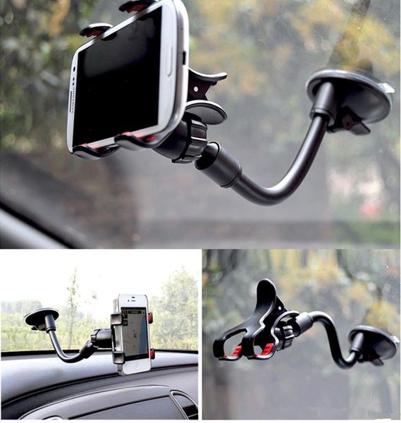 Soft Tube Car Mount Universal Windshield Dashboard Mobile Phone Car Holder 360 Degree Rotation Car Holder with Strong Suction Cup Free Ship
Soft Tube Car Mount Universal Windshield Dashboard Mobile Phone Car Holder 360 Degree Rotation Car Holder with Strong Suction Cup Free Ship