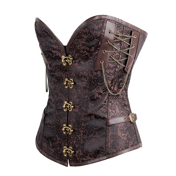 leather corset vintage steampunk waist corset corpete steel boned bustier women shaper clothing, Black;white
leather corset vintage steampunk waist corset corpete steel boned bustier women shaper clothing, Black;white