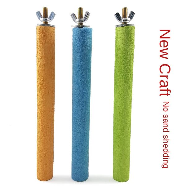 colour gripper rod parrot gripper rod parrot grinding mouth bar stand bar matting stand bar parrot toys bird articles