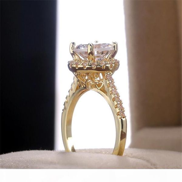 sparkling luxury jewelry 925 sterling silver round cut big white z cz diamond sona gemstones women wedding bridal ring for lover gift, Slivery;golden
sparkling luxury jewelry 925 sterling silver round cut big white z cz diamond sona gemstones women wedding bridal ring for lover gift, Slivery;golden
