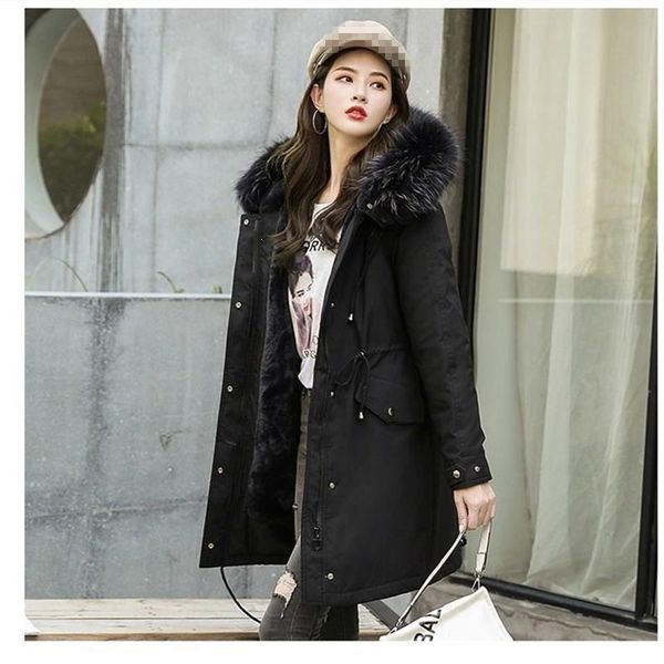 2019 women fashion winter thicken warm jacket casual zipper long coat pocket solid hooded parkas, Black
2019 women fashion winter thicken warm jacket casual zipper long coat pocket solid hooded parkas, Black