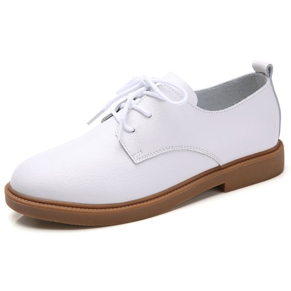 2020 spring women oxford shoes ballerina flats shoes women genuine leather moccasins lace up loafers white 35-40, Black
2020 spring women oxford shoes ballerina flats shoes women genuine leather moccasins lace up loafers white 35-40, Black