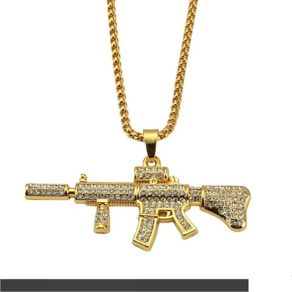 хип-хоп ювелирных подарки золотого bling кристалл м4 gun подвеска женщина мужчины полных стразы цепь night bar club рэпер ожерелье, Silver
хип-хоп ювелирных подарки золотого bling кристалл м4 gun подвеска женщина мужчины полных стразы цепь night bar club рэпер ожерелье, Silver