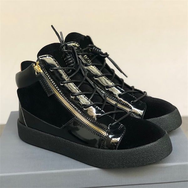 new luxury high-frankie kriss zipper sneaker designer men women lace-up leather trainers fashion low-sneakers with box us5-12, Black
new luxury high-frankie kriss zipper sneaker designer men women lace-up leather trainers fashion low-sneakers with box us5-12, Black