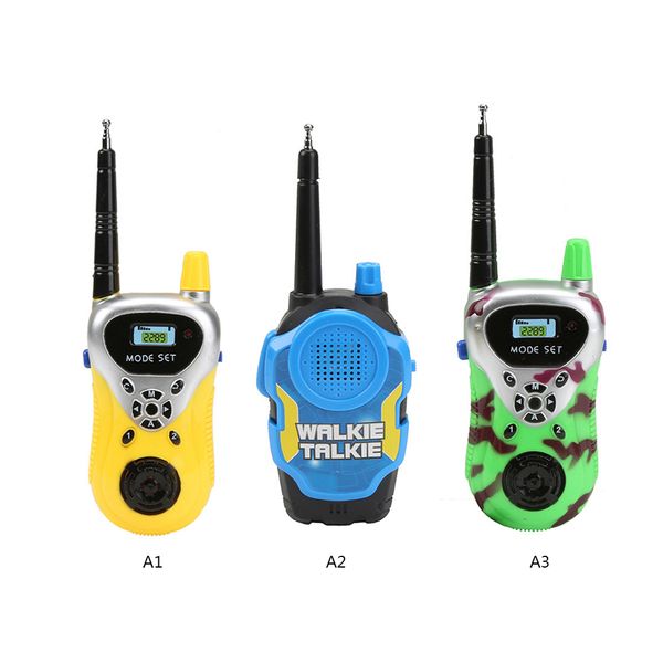2pcs/lot remote wireless call plastic electric walkie-talkie toys for children boys and girls brithday christmas gift toy
2pcs/lot remote wireless call plastic electric walkie-talkie toys for children boys and girls brithday christmas gift toy
