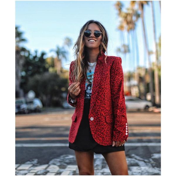 2020 new women blazers fashion leopard print long sleeve jackets office ladies notched slim coats spring single button outerwear, White;black
2020 new women blazers fashion leopard print long sleeve jackets office ladies notched slim coats spring single button outerwear, White;black