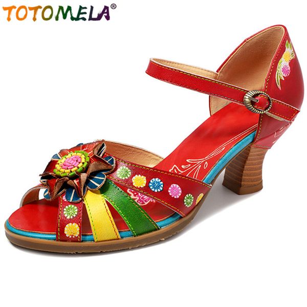totomela 2020 big size 36-42 genuine leather sandals women shoes flower print buckle vintage sandals ladies party wedding shoes, Black
totomela 2020 big size 36-42 genuine leather sandals women shoes flower print buckle vintage sandals ladies party wedding shoes, Black