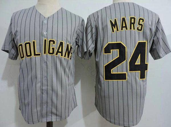 wholesale bruno mars 24k hooligans grey baseball jerseys stitched movie bruno mars 24k hooligans baseball jersey shirt, Black
wholesale bruno mars 24k hooligans grey baseball jerseys stitched movie bruno mars 24k hooligans baseball jersey shirt, Black