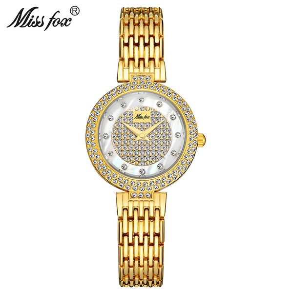 missfox women watch brand small dial gold watches for female fashion waterproof quartz clock lady party gift ing, Slivery;brown
missfox women watch brand small dial gold watches for female fashion waterproof quartz clock lady party gift ing, Slivery;brown