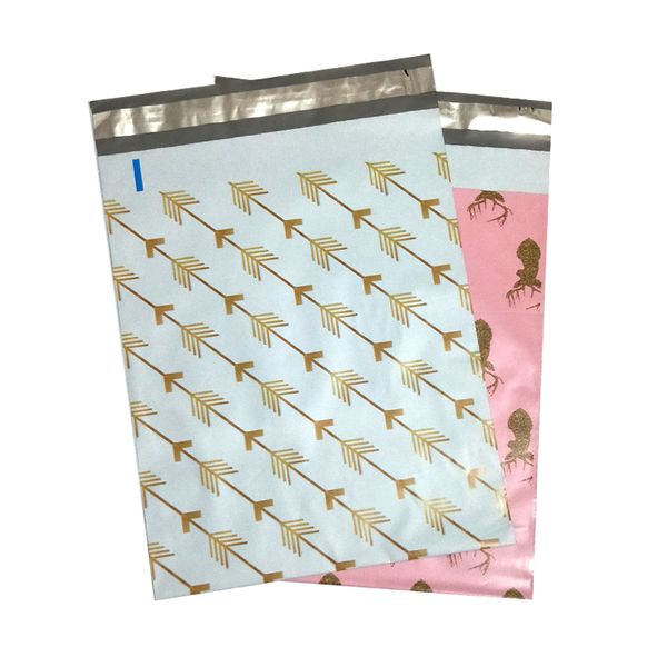 10pcs 25.5*33cm 10*13 inch golden arrow pattern / golden elk pattern poly mailers self seal plastic mailing envelope bag
10pcs 25.5*33cm 10*13 inch golden arrow pattern / golden elk pattern poly mailers self seal plastic mailing envelope bag