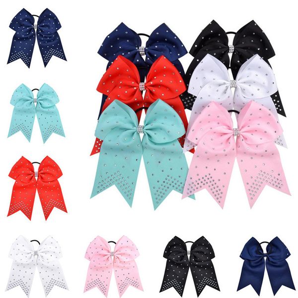 7 inch jojo hair rope cheer fish tail bows hair band hairbands spot drill ribbon cloth girls tie hair scrunchies head accessories e22102, Slivery;white
7 inch jojo hair rope cheer fish tail bows hair band hairbands spot drill ribbon cloth girls tie hair scrunchies head accessories e22102, Slivery;white