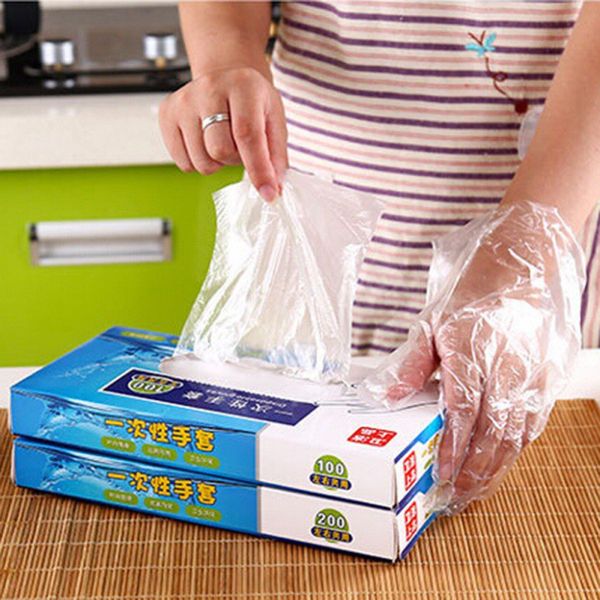 100pc grade disposable gloves film kitchen kitchen catering thickening transparent gloves for daily life
100pc grade disposable gloves film kitchen kitchen catering thickening transparent gloves for daily life