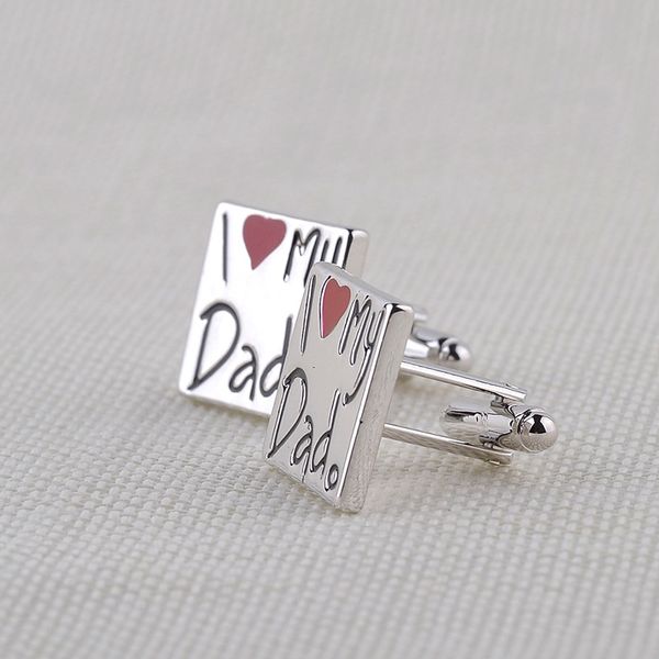fashion i love my dad cufflinks clothing shirt novelty stainless simple, Silver;golden
fashion i love my dad cufflinks clothing shirt novelty stainless simple, Silver;golden