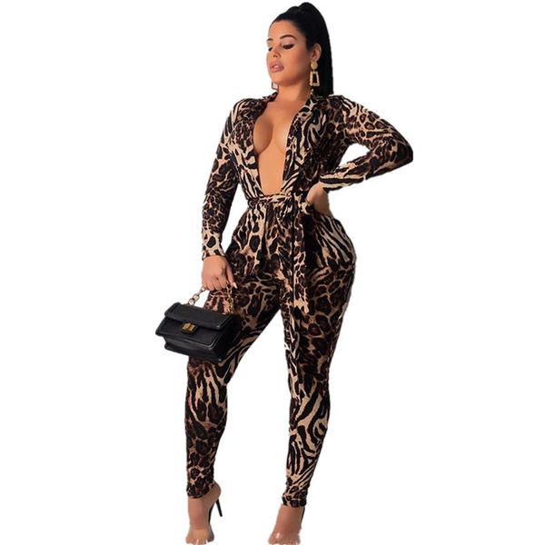 leopard printed 2 piece set tracksuits women v neck open stitch jacket and elastic waist leggings pants with sashes l5089g, White
leopard printed 2 piece set tracksuits women v neck open stitch jacket and elastic waist leggings pants with sashes l5089g, White