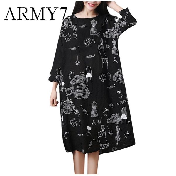 oversized summer dress women literary cotton linen harajuku dress floral print casual wear loose midi clothing vestidos, Black;gray
oversized summer dress women literary cotton linen harajuku dress floral print casual wear loose midi clothing vestidos, Black;gray