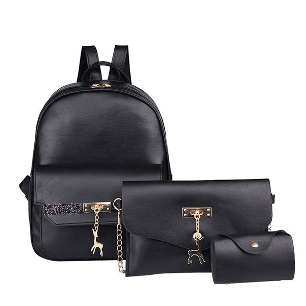 3 pcs bags for women fashion women leather small deer backpack school bag+clutch bag+card package 3 pcs shoulder bags #38
3 pcs bags for women fashion women leather small deer backpack school bag+clutch bag+card package 3 pcs shoulder bags #38