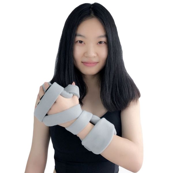 wrist belt fehabilitation points adjustable hand rest fracture fixation splint correction protective gear wrapped wristband, Black;gray
wrist belt fehabilitation points adjustable hand rest fracture fixation splint correction protective gear wrapped wristband, Black;gray