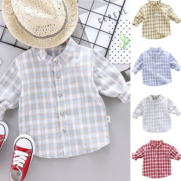 baby boys long sleeve plaid print shirts kids tees shirts casual shirts blouse, White;black
baby boys long sleeve plaid print shirts kids tees shirts casual shirts blouse, White;black