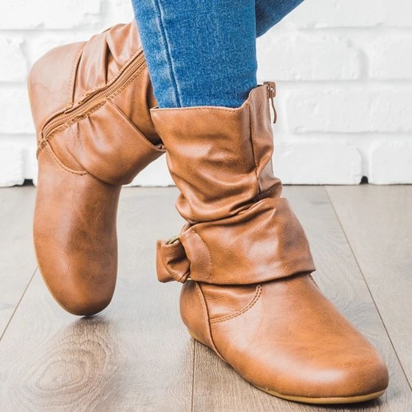 new fashion women boots autumn winter ladies bow round head low heel boots female casual boots, Black
new fashion women boots autumn winter ladies bow round head low heel boots female casual boots, Black
