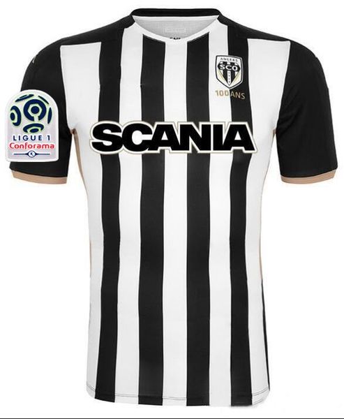 19 20 santamaria angers sco soccer jersey 2019 2020 home football shirt thioub alioui bahoken fulgini pereira lage maillot de football, Black;yellow
19 20 santamaria angers sco soccer jersey 2019 2020 home football shirt thioub alioui bahoken fulgini pereira lage maillot de football, Black;yellow