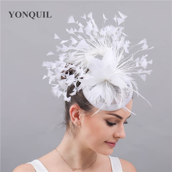 sinamay fascinators chapeau fashion feathers hats elegant women hair fedora accessory ladies party tea race headwear with clips ship, Slivery;golden
sinamay fascinators chapeau fashion feathers hats elegant women hair fedora accessory ladies party tea race headwear with clips ship, Slivery;golden
