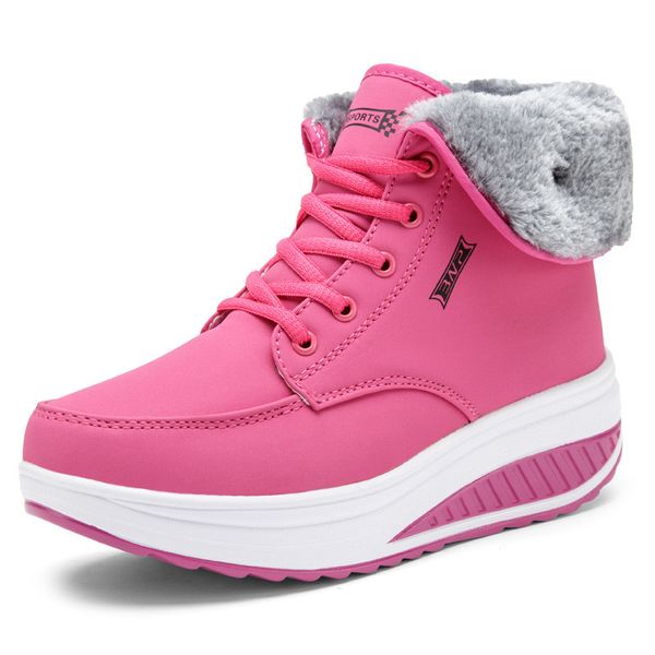 christmas winter shoes woman warm plush ankle boots high-snow boots outdoor wedges shoes casual shoes zapatos de mujer, Black
christmas winter shoes woman warm plush ankle boots high-snow boots outdoor wedges shoes casual shoes zapatos de mujer, Black