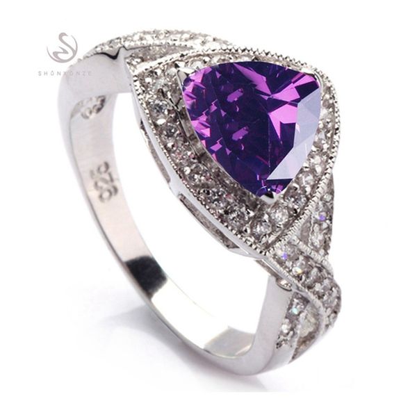 shunxunze first class products bohemia wedding rings jewelry & accessories for women dropshipping purple cubic zirconia rhodium plated r565, Silver
shunxunze first class products bohemia wedding rings jewelry & accessories for women dropshipping purple cubic zirconia rhodium plated r565, Silver