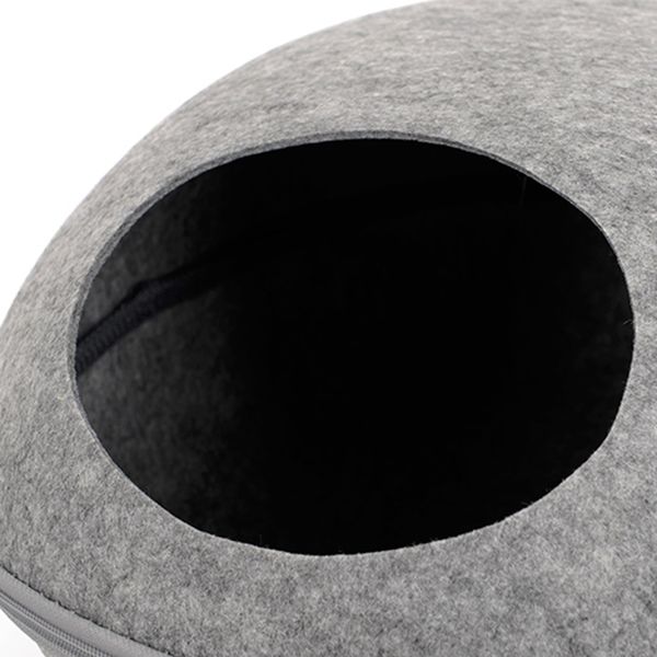 dog cat bed cave sleeping bag zipper egg shape felt cloth pet house nest cat basket products for cats animals supplies gray
dog cat bed cave sleeping bag zipper egg shape felt cloth pet house nest cat basket products for cats animals supplies gray