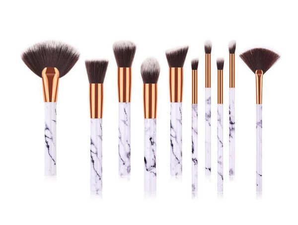 10pcs makeup brushes set beauty tools marble plastic handle powder brush brush eye shadow brush set
10pcs makeup brushes set beauty tools marble plastic handle powder brush brush eye shadow brush set