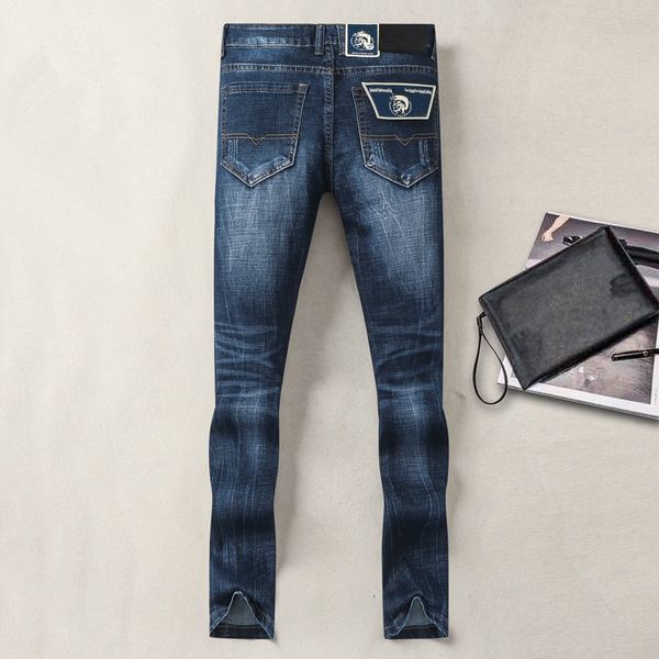 mens jeans designer solid classic washed luxury intact jeans slim fit office leisure recreatio denim fashion trousers w29-w40, Blue
mens jeans designer solid classic washed luxury intact jeans slim fit office leisure recreatio denim fashion trousers w29-w40, Blue