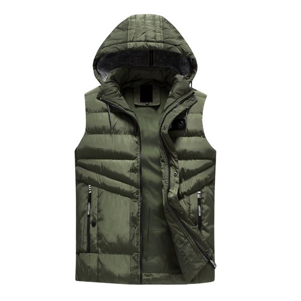 fashion men down vest hoodies autumn and winter coats thickening warm vest men windproof sleeveless jacket lovers waistcoats 5xl, Black;white
fashion men down vest hoodies autumn and winter coats thickening warm vest men windproof sleeveless jacket lovers waistcoats 5xl, Black;white