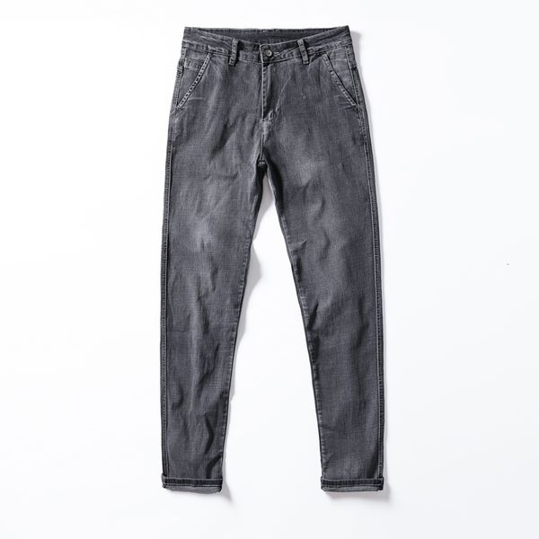 men's jeans man pants 2021 spring autumn gray smart business fashion classic style elastic slim trousers casual male, Blue
men's jeans man pants 2021 spring autumn gray smart business fashion classic style elastic slim trousers casual male, Blue