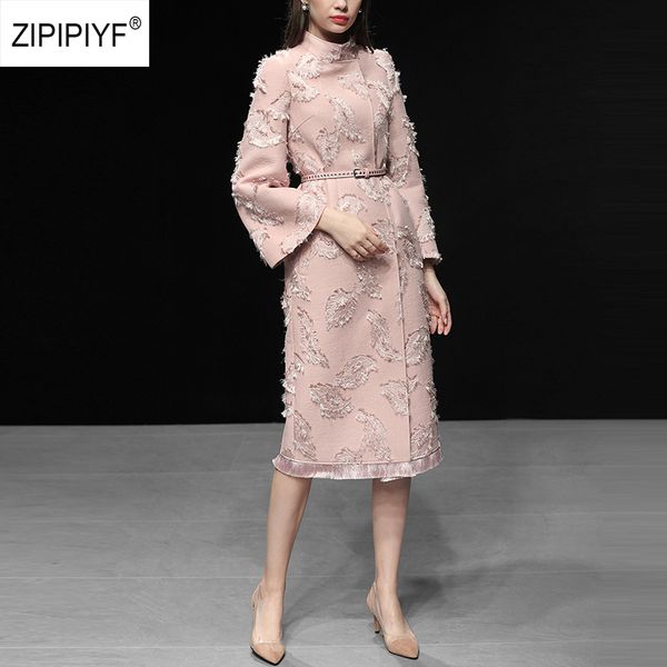 2018 women autumn winter tassels woolen slim sweet pink coat stand collar dobby flare sleeve warm coats female outwear ab118, Black
2018 women autumn winter tassels woolen slim sweet pink coat stand collar dobby flare sleeve warm coats female outwear ab118, Black