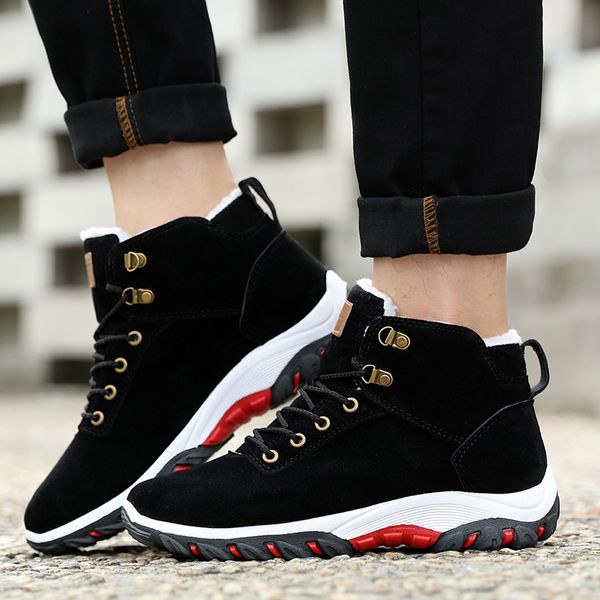 masorini winter shoes men plush warm 2018 winter boots men anti skidding boots ww-051, Black
masorini winter shoes men plush warm 2018 winter boots men anti skidding boots ww-051, Black