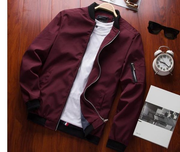 2019 spring new men's zipper jacket male casual streetwear hip hop slim fit pilot coat men clothing plus size 4xl, Black;brown
2019 spring new men's zipper jacket male casual streetwear hip hop slim fit pilot coat men clothing plus size 4xl, Black;brown