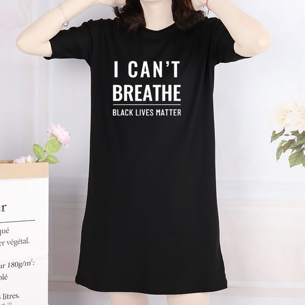 women summer dresses letter print dress 2020 new arrival i can't breathe dresses letters black lives matters fashion resist clothing, Black;gray
women summer dresses letter print dress 2020 new arrival i can't breathe dresses letters black lives matters fashion resist clothing, Black;gray