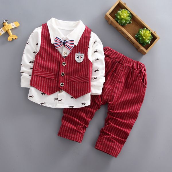 bibicola spring autumn baby boy clothes children gentleman clothing 3pcs sets boys coat+t shirt+pants cotton kids outfits t200404, White
bibicola spring autumn baby boy clothes children gentleman clothing 3pcs sets boys coat+t shirt+pants cotton kids outfits t200404, White