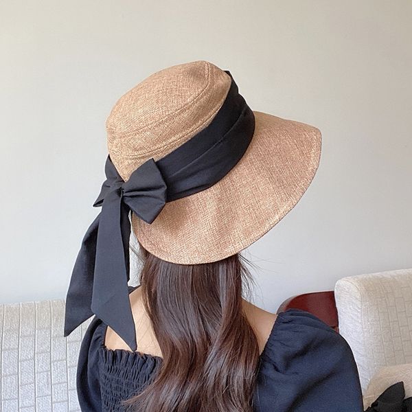ins fisherman basin straw female summer foldable beach female holiday sun bow fisherman straw hat basin hat, Blue;gray
ins fisherman basin straw female summer foldable beach female holiday sun bow fisherman straw hat basin hat, Blue;gray