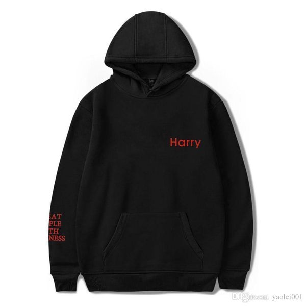 mens hip hop hoodies man women letter floral print hooded sweatshirts harry styles treat people with kindness winter hoodies male 345, Black 
mens hip hop hoodies man women letter floral print hooded sweatshirts harry styles treat people with kindness winter hoodies male 345, Black