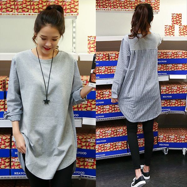 women's mid-length long-sleeved medium season girl loose th clothes loose and thin clothes in 2020 season, White
women's mid-length long-sleeved medium season girl loose th clothes loose and thin clothes in 2020 season, White