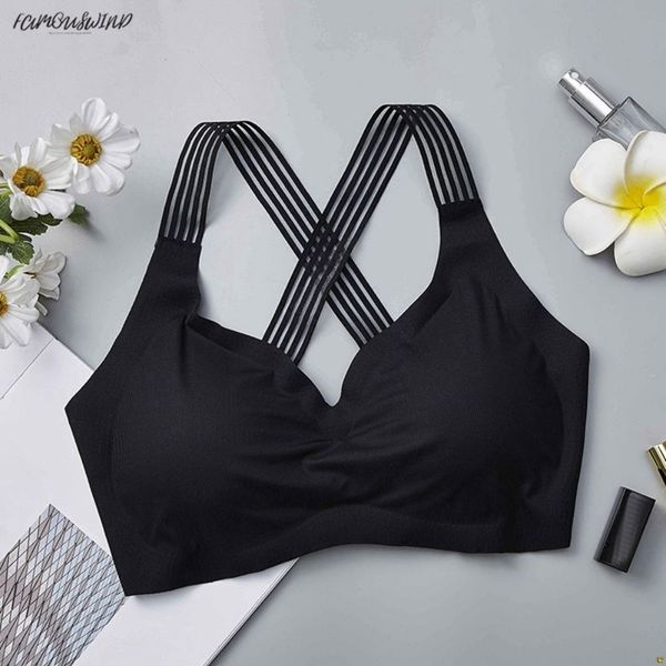 wireless women fitness beauty seamless underwear back push up bras cross polyester strap back women bra womens underwear, Red;black
wireless women fitness beauty seamless underwear back push up bras cross polyester strap back women bra womens underwear, Red;black