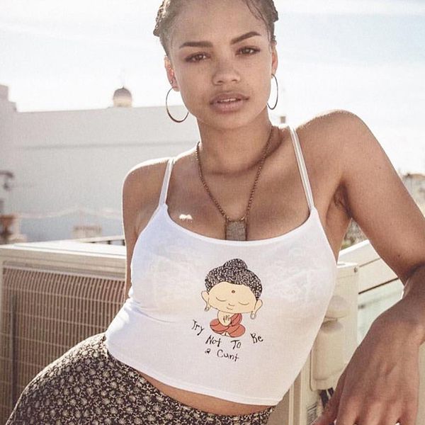 women cropped printing cami summer white spaghetti strap backless crop 2019 women camisole vest
women cropped printing cami summer white spaghetti strap backless crop 2019 women camisole vest