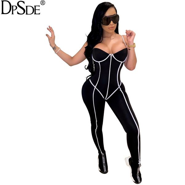 dpsde women 2020 fashion new locomotive style jumpsuits sleeveless condole belt pure color jumpsuits long pants, Black;white
dpsde women 2020 fashion new locomotive style jumpsuits sleeveless condole belt pure color jumpsuits long pants, Black;white