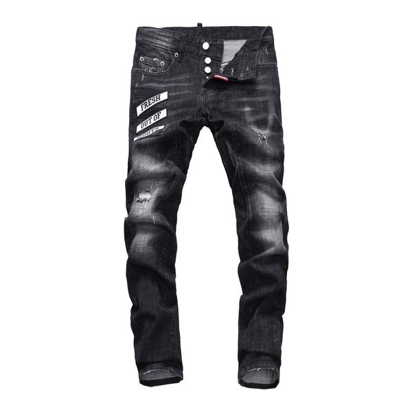 new 2020 mens designer jeans mens jeans men denim black jeans for men embroidery pants fashion holes trousers size 28-38, Blue
new 2020 mens designer jeans mens jeans men denim black jeans for men embroidery pants fashion holes trousers size 28-38, Blue
