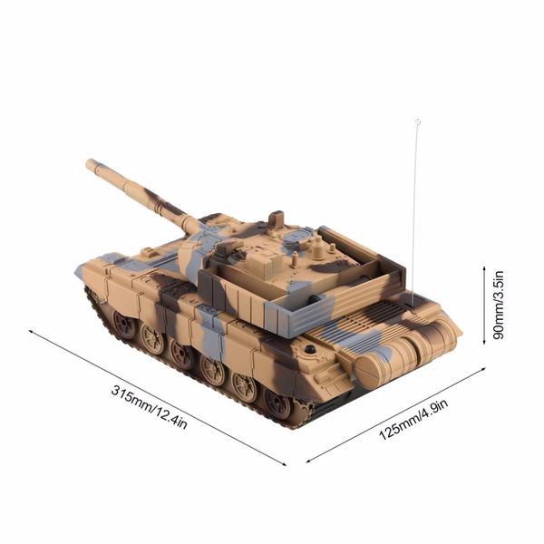 1:20 4ch power remote control tank military vehicle armored tank battle tanks turret rotation light & music rc model kids toys
1:20 4ch power remote control tank military vehicle armored tank battle tanks turret rotation light & music rc model kids toys