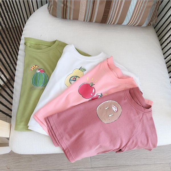 2020 new girls boys t-shirt summer short sleeve cotton soft fashion kids 1-7t ho721, Blue
2020 new girls boys t-shirt summer short sleeve cotton soft fashion kids 1-7t ho721, Blue