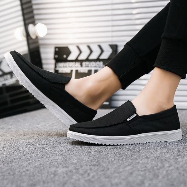 male fashion slip-on shoes summer canvas loafers 50% low cut men street outfits korean ulzzang footwear denim casual shoes, Black
male fashion slip-on shoes summer canvas loafers 50% low cut men street outfits korean ulzzang footwear denim casual shoes, Black
